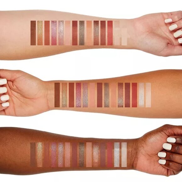 SIGMA Warm Neutrals 14 Shade Eyeshadow Palette w/Brush*~Metallic & Matte 32g NIB - Picture 8 of 15